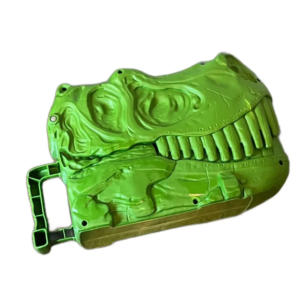 Green Dino Valley Response Team T-Rex Dinosaur Skull Carrying Storage Box Case